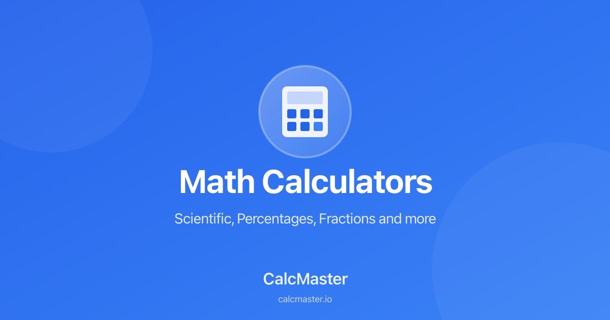 Calculator Free Math Free Online Math Calculators